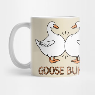 Funny Cartoon Goose Bumps Mug